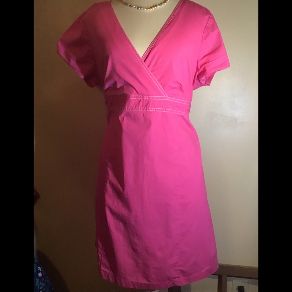 Women’s size extra large motherhood maternity dress hot pink